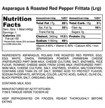 Roasted Red Pepper & Asparagus Frittata
