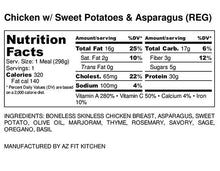Chicken w/ Sweet Potatoes & Asparagus