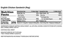 English Breakfast Sandwich