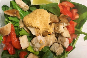 Power Hummus Salad