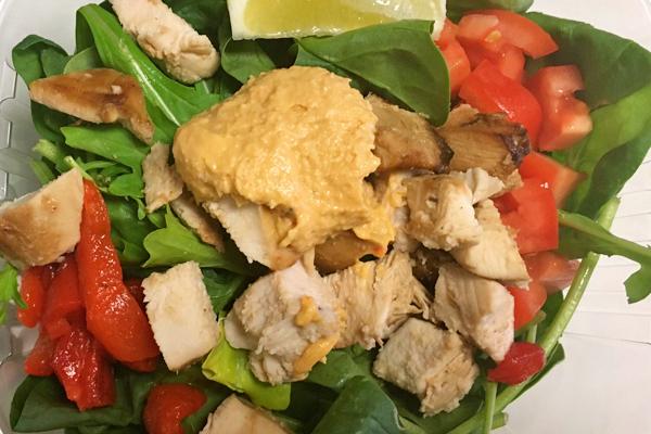 Power Hummus Salad