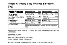 Tilapia w/ Medley Baby Potatoes & Broccoli