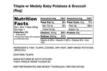 Tilapia w/ Medley Baby Potatoes & Broccoli